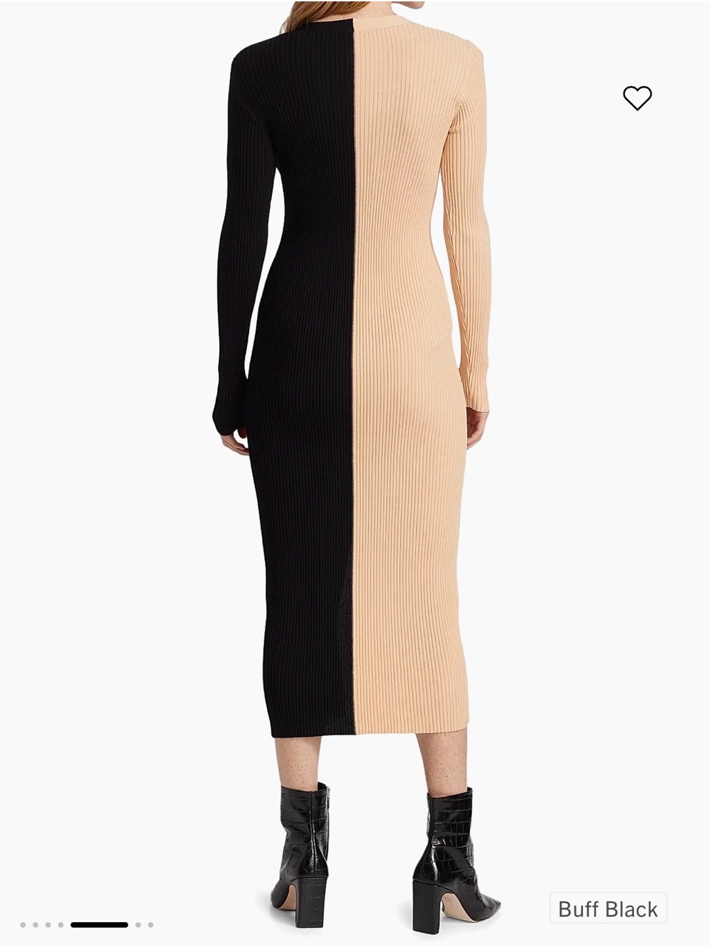 Shoko Colorblocked Midi-Dress - Picture 3 of 9